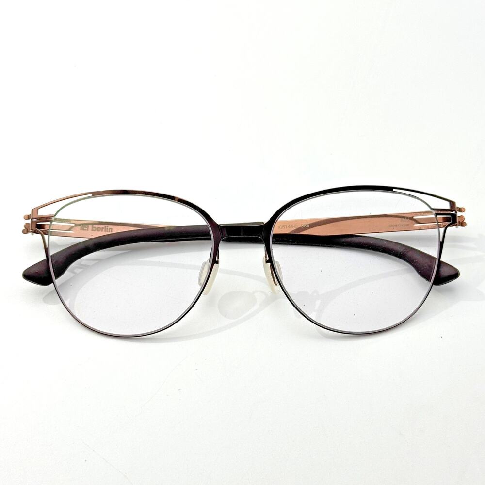 ic! Berlin Eyeglasses Frame Kiki IC5144-D 066 Shiny Copper 54-19-145 New